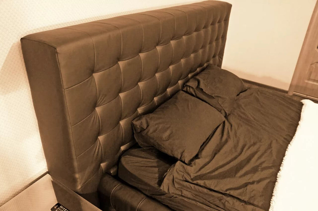 Leather headboards