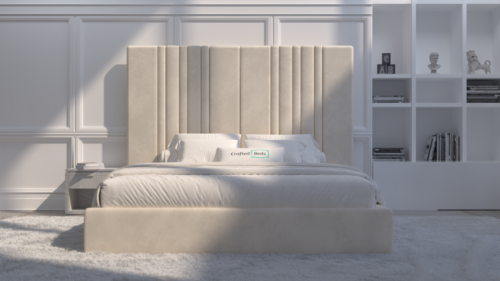 Liberty High and Wide bedframe (2-piece headboard)